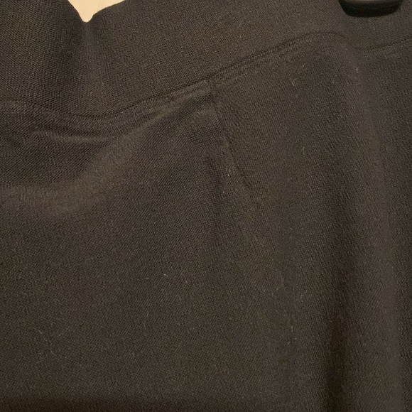 Eileen Fisher Wide Leg Crepe Stretch Pants, Size S Color Charcoal - Picture 4 of 6